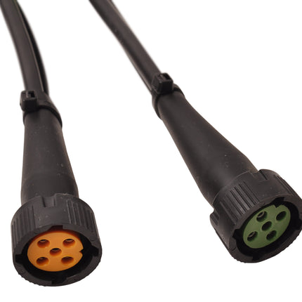 Aspock Faisceau de câble Aspöck - 6,4 mètres - 13 broches - 2x connecteur 5 broches - inclus feux de position