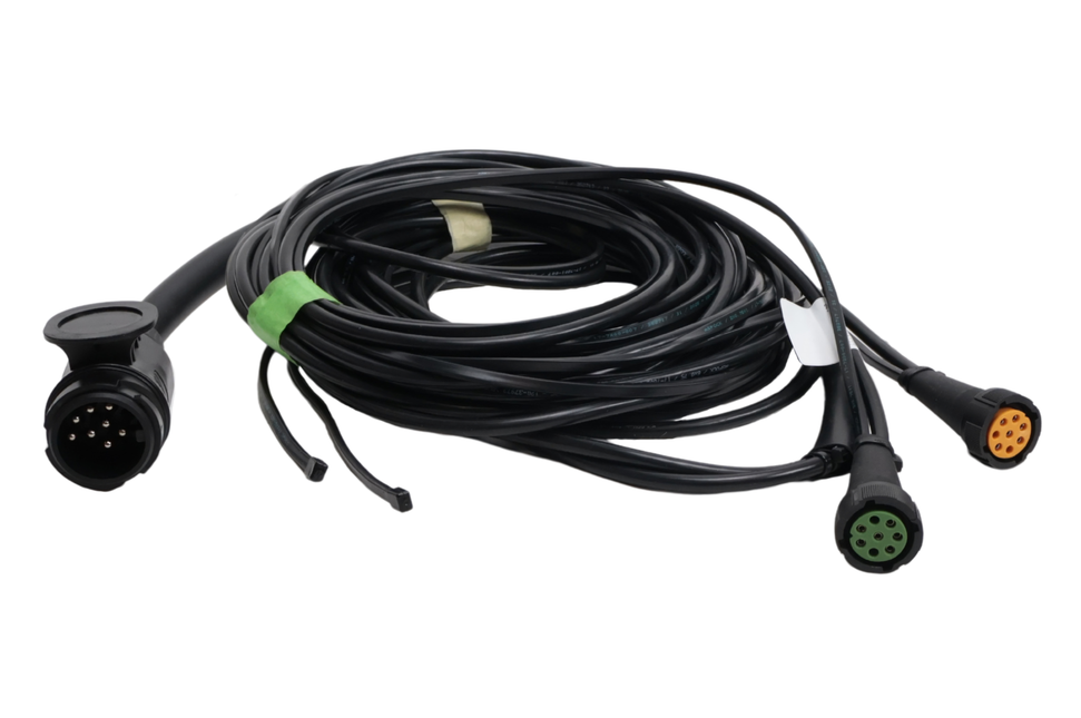 Aspock Faisceau de câble Aspöck - 6,7 mètres - 13 broches - 2x connecteur 8 broches - inclus dérivations
