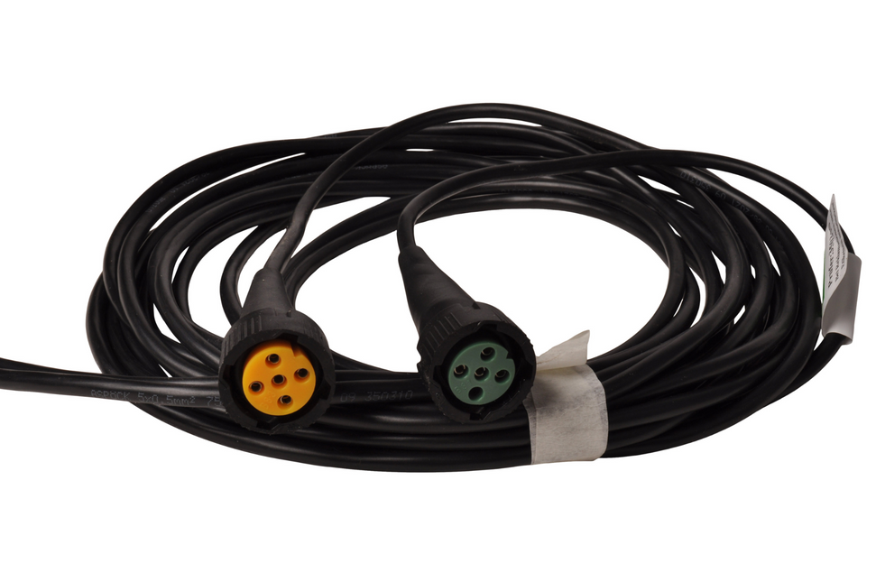 Aspock Faisceau de câble Aspöck - longueur 4 mètres - 7 broches - avec 2x 5 broches prises