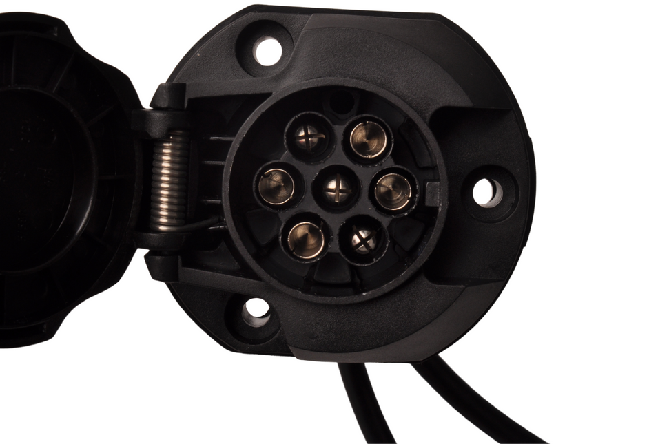 Aspock Faisceau de câble avec prise - 600 cm - 7 broches - 2x 5 broches - dérivations 310 cm - type Aspöck