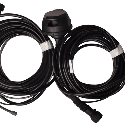 Aspock Faisceau de câble type Aspöck - 6 mètres - 13 broches prise - 2x connecteur 5 broches - inclus dérivations 4,2 mètres