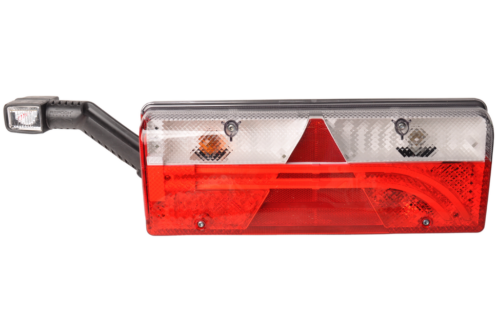 Aspock Feu arrière Aspock Europoint 3 LED - gauche - 24V - ASS2 connecteur 7 broches - y compris feu de gabarit