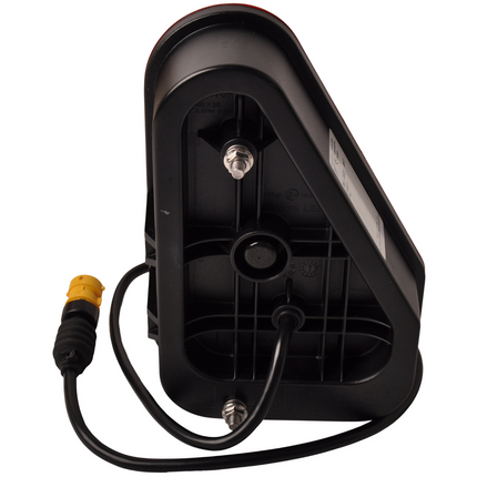 Aspock Feu arrière de remorque - Aspöck Earpoint LED - gauche - 146x219x52,5 mm - avec feu de brouillard