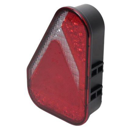 Aspock Feu arrière de remorque - Aspöck Earpoint LED - gauche - 146x219x52,5 mm - avec feu de brouillard