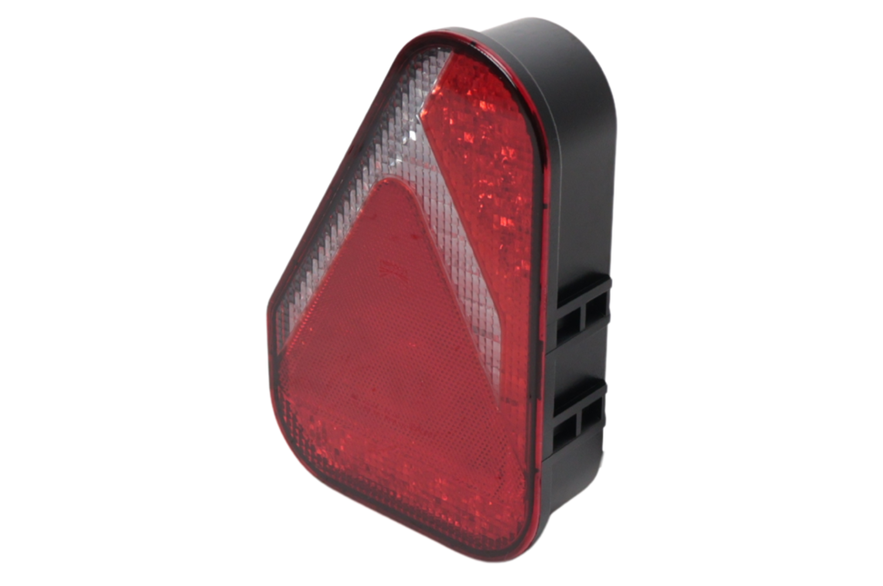 Aspock Feu arrière de remorque - Aspöck Earpoint LED - gauche - 146x219x52,5 mm - avec feu de brouillard