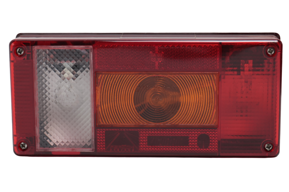 Aspock Feu arrière de remorque - Aspöck Midipoint 1 - droite - 220x100x52 mm - connecteur 5 broches baïonnette