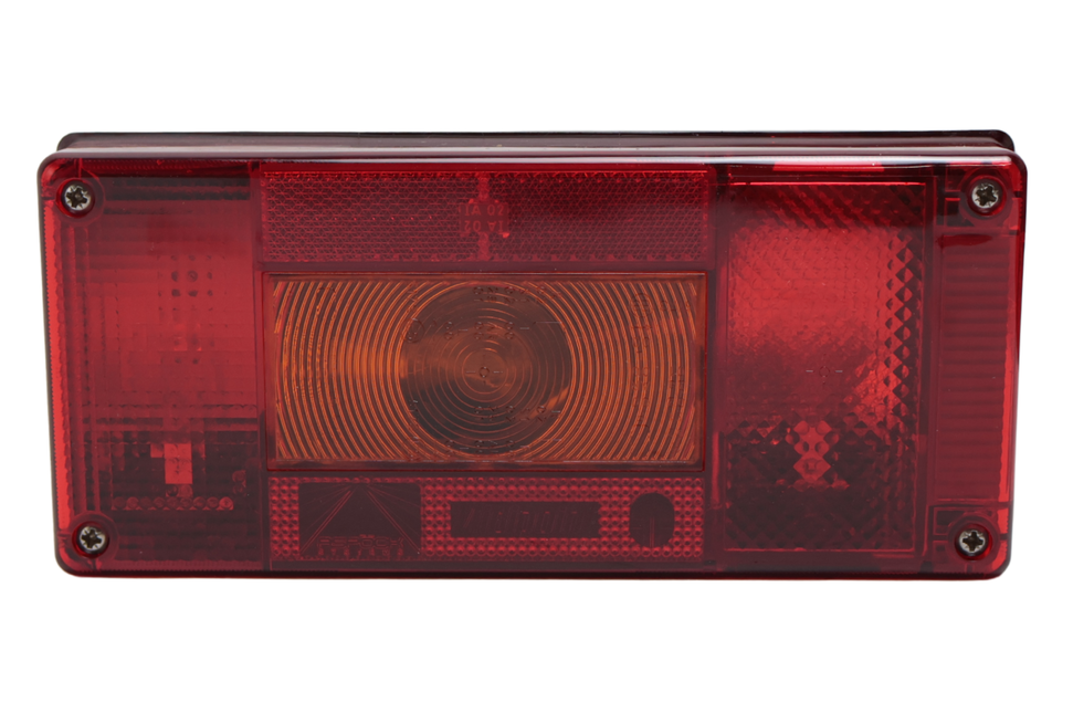 Aspock Feu arrière de remorque - Aspöck Midipoint 1 - gauche - 220x100x52 mm - connecteur 5 broches baïonnette