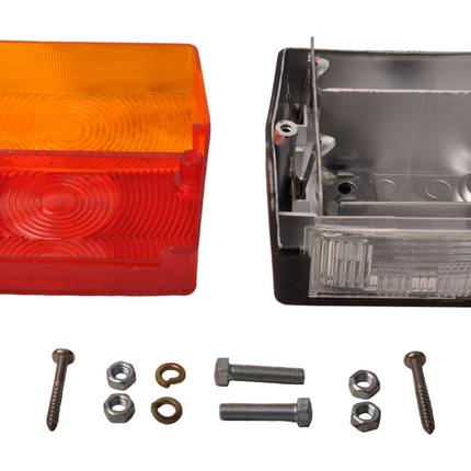 Aspock Feu arrière de remorque - Aspöck Minipoint - gauche/droite - 98x90x49 mm - raccordement par passe-câble