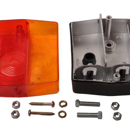 Aspock Feu arrière de remorque - Aspöck Minipoint - gauche/droite - 98x90x49 mm - raccordement par passe-câble