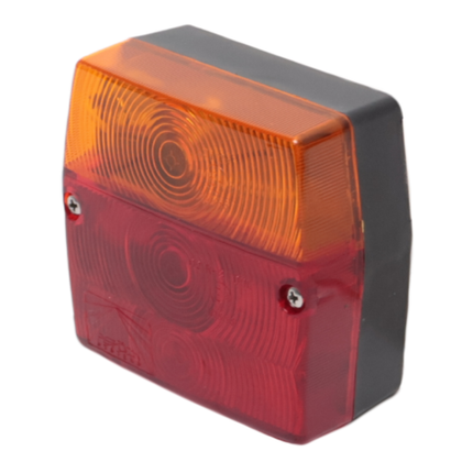 Aspock Feu arrière de remorque - Aspöck Minipoint - gauche/droite - connecteur 5 broches baïonnette - avec éclairage de plaque d’immatriculation