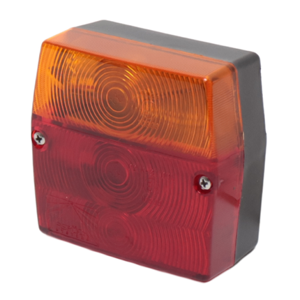 Aspock Feu arrière de remorque - Aspöck Minipoint - gauche/droite - connecteur 5 broches baïonnette - avec éclairage de plaque d’immatriculation