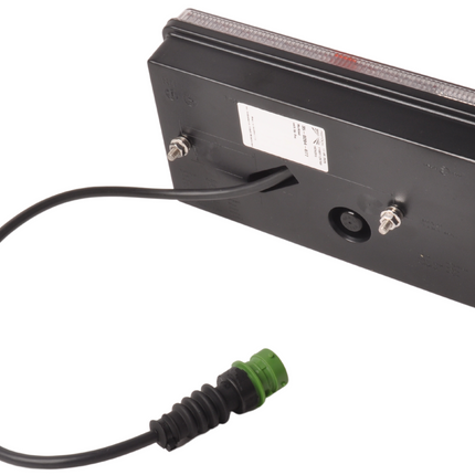 Aspock Feu arrière de remorque - Aspöck MultiLED 2 - droite - 240x140x54 mm - entièrement LED - connecteur 8 broches baïonnette - câble de 50 cm