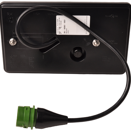 Aspock Feu arrière de remorque - Aspöck MultiLED 2 - droite - 240x140x35 mm - entièrement LED - connecteur ASS2 à 7 broches baïonnette - étanche