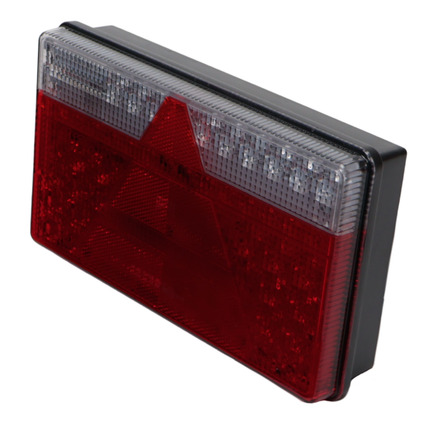 Aspock Feu arrière de remorque - Aspöck MultiLED 2 - droite - 240x140x54 mm - entièrement LED - connecteur 8 broches baïonnette - câble de 50 cm