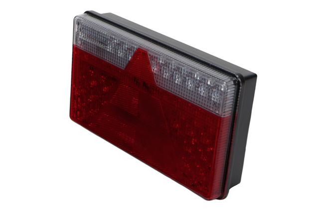 Aspock Feu arrière de remorque - Aspöck MultiLED 2 - droite - 240x140x54 mm - entièrement LED - connecteur 8 broches baïonnette - câble de 50 cm