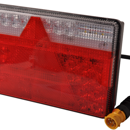Aspock Feu arrière de remorque - Aspöck MultiLED 2 - gauche - 240,7x140,7x54 mm - 35-0203-067