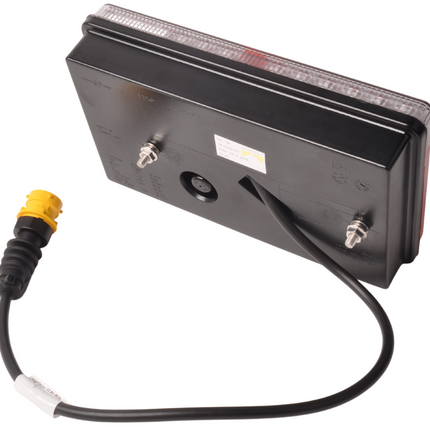 Aspock Feu arrière de remorque - Aspöck MultiLED 2 - gauche - 240x140x54 mm - entièrement LED - connecteur 8 broches baïonnette - câble de 50 cm