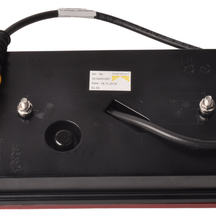 Aspock Feu arrière de remorque - Aspöck MultiLED 2 - gauche - 240x140x54 mm - entièrement LED - connecteur 8 broches baïonnette - câble de 50 cm