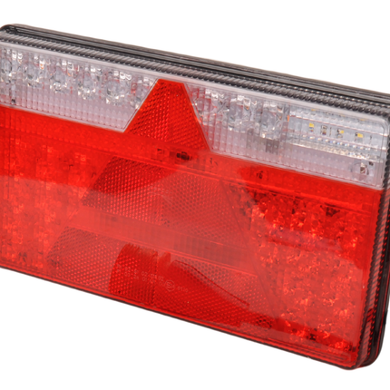 Aspock Feu arrière de remorque - Aspöck MultiLED 2 - gauche - 240x140x35 mm - entièrement LED - connecteur ASS2 à 7 broches baïonnette - étanche