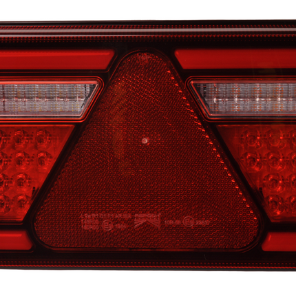 Aspock Feu arrière de remorque - Aspöck MultiLED 4 - droite - 241x141x71 mm - entièrement LED - connecteur 5 broches baïonnette