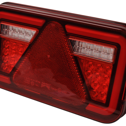 Aspock Feu arrière de remorque - Aspöck MultiLED 4 - droite - 241x141x71 mm - entièrement LED - connecteur 8 broches baïonnette