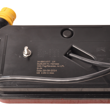 Aspock Feu arrière de remorque - Aspöck MultiLED 4 - gauche - 241x141x71 mm - connecteur ASS2 à 7 broches baïonnette - étanche