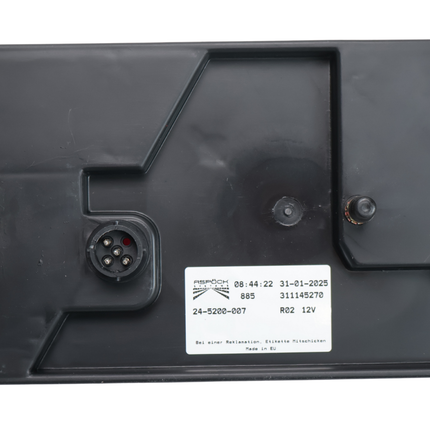Aspock Feu arrière de remorque - Aspöck Multipoint 1 - droite - 24-5200-007 - connecteur 5 broches baïonnette