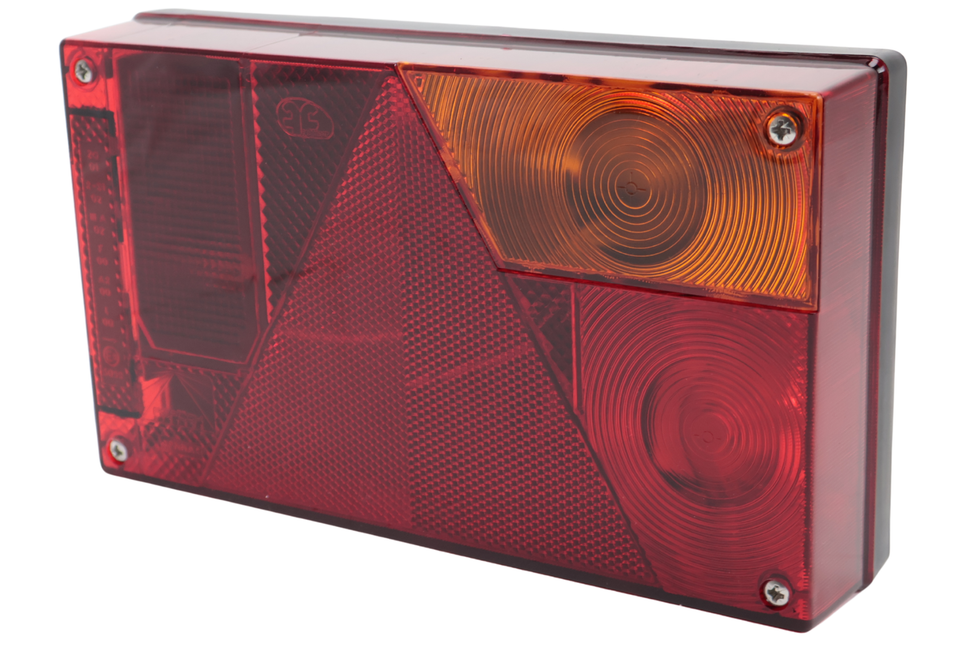 Aspock Feu arrière de remorque - Aspöck Multipoint 1 - droite - 24-5200-007 - connecteur 5 broches baïonnette