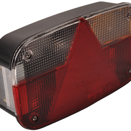 Aspock Feu arrière de remorque - Aspöck Multipoint 3 - droite - 244x138x60 mm - connecteur Aspöck à 8 broches - avec réflecteur