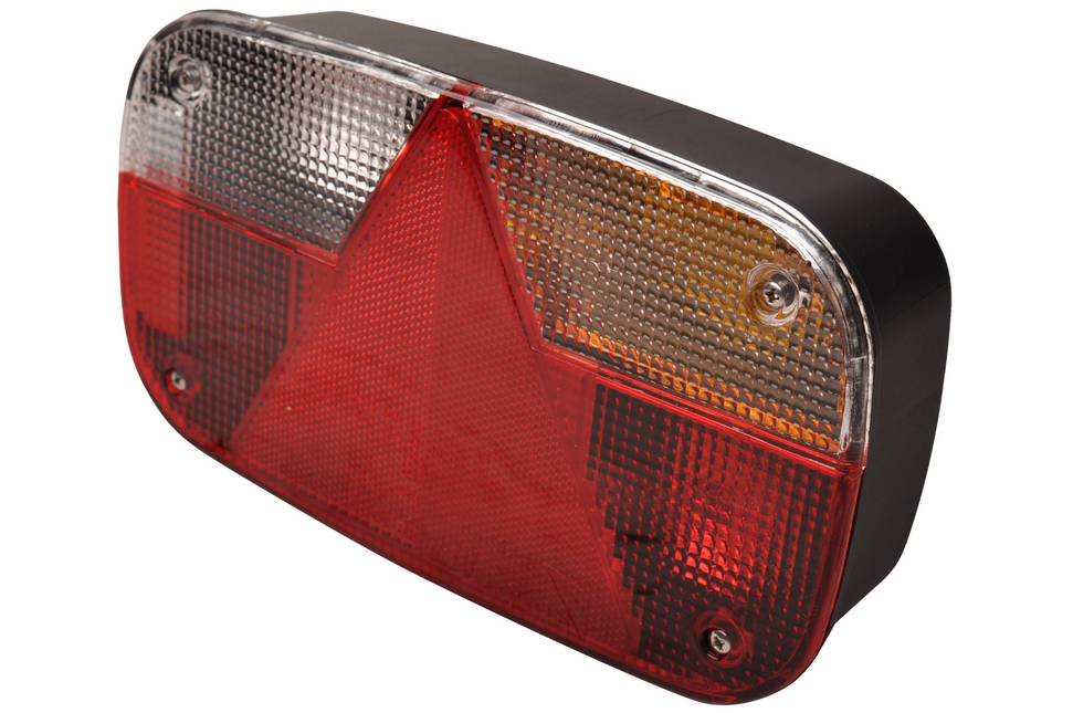 Aspock Feu arrière de remorque - Aspöck Multipoint 3 - droite - 244x138x60 mm - connecteur 5 broches baïonnette