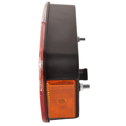 Aspock Feu arrière de remorque - Aspöck Multipoint 3 - droite - connecteur 5 broches baïonnette - avec réflecteur orange