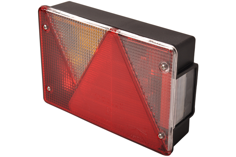 Aspock Feu arrière de remorque - Aspöck Multipoint 4 - gauche - connecteur 5 broches baïonnette