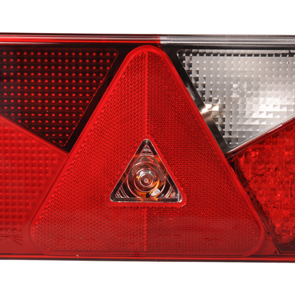 Aspock Feu arrière de remorque - Aspöck Multipoint 5 - droite - connecteur 5 broches baïonnette - feu arrière et feu stop LED