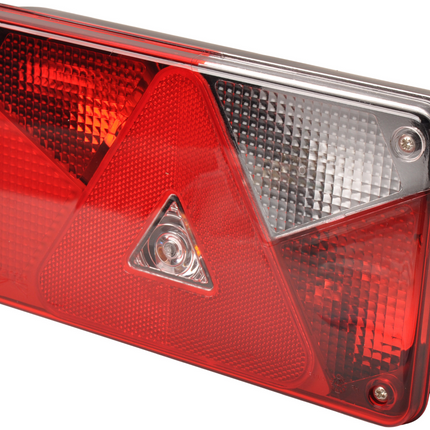 Aspock Feu arrière de remorque - Aspöck Multipoint 5 - droite - raccordement central par connecteur 8 broches baïonnette