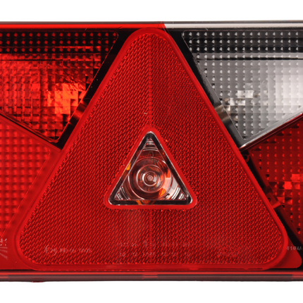 Aspock Feu arrière de remorque - Aspöck Multipoint 5 - droite - raccordement central par connecteur 8 broches baïonnette