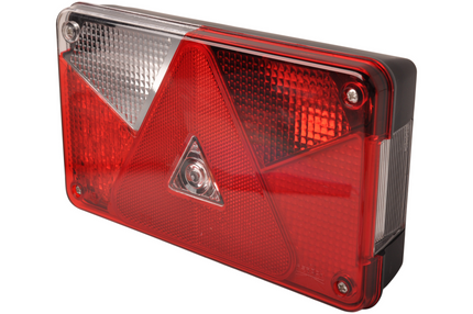 Aspock Feu arrière de remorque - Aspöck Multipoint 5 - gauche - connecteur 5 broches baïonnette - feu arrière et feu stop LED