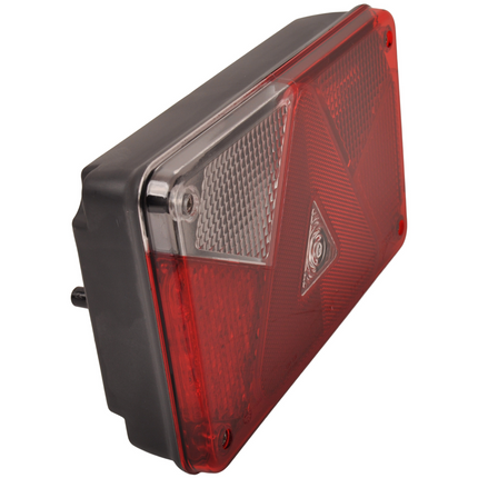 Aspock Feu arrière de remorque - Aspöck Multipoint 5 - gauche - connecteur 5 broches baïonnette - feu arrière et feu stop LED