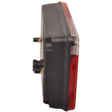Aspock Feu arrière de remorque - Aspöck Multipoint 5 - gauche - connecteur 5 broches baïonnette - feu arrière et feu stop LED