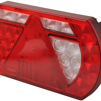 Aspock Feu arrière de remorque - Lucidity LED - droite - 236x140x52 mm - connecteur Aspöck à 8 broches - avec résistance intégrée