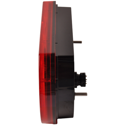 Aspock Feu arrière de remorque - Lucidity LED - droite - 236x140x52 mm - connecteur Aspöck à 8 broches - avec résistance intégrée