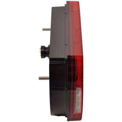Aspock Feu arrière de remorque - Lucidity LED - droite - 236x140x52 mm - connecteur Aspöck à 8 broches - avec résistance intégrée