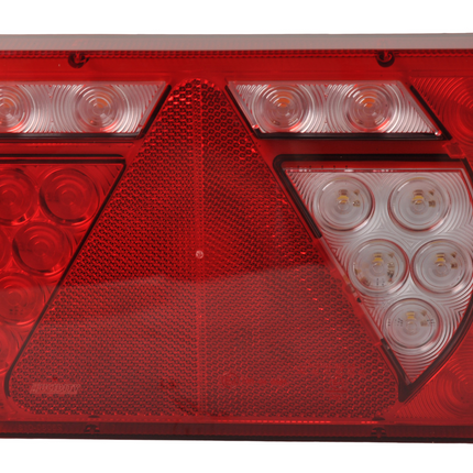 Aspock Feu arrière de remorque - Lucidity LED - droite - 236x140x52 mm - connecteur Aspöck - avec résistance intégrée