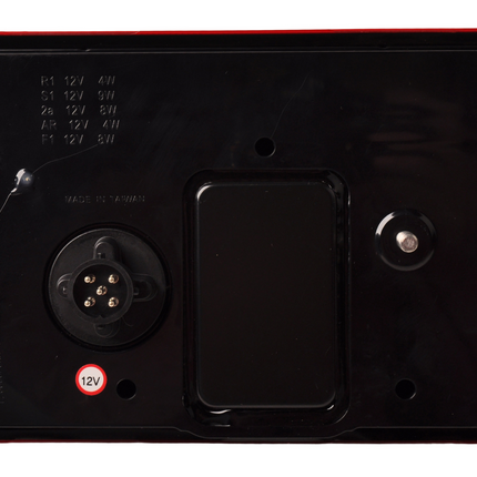 Aspock Feu arrière de remorque - Lucidity LED - droite - 236x140x52 mm - connecteur Aspöck - avec résistance intégrée