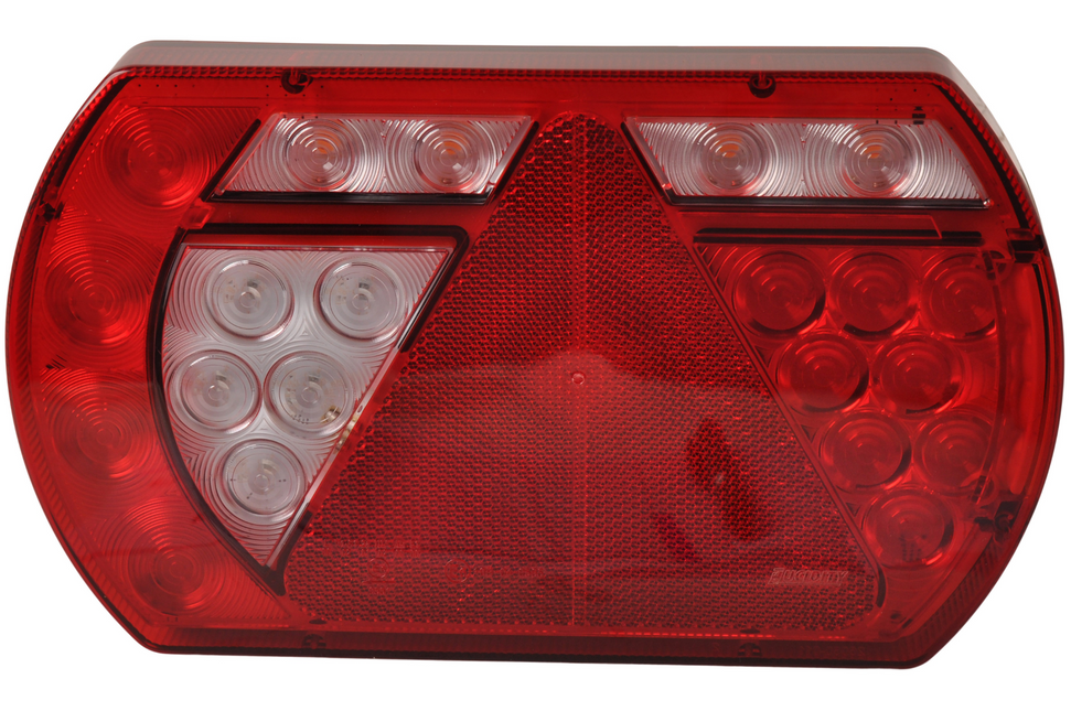 Aspock Feu arrière de remorque - Lucidity LED - gauche - 236x140x52 mm - connecteur Aspöck - avec résistance intégrée