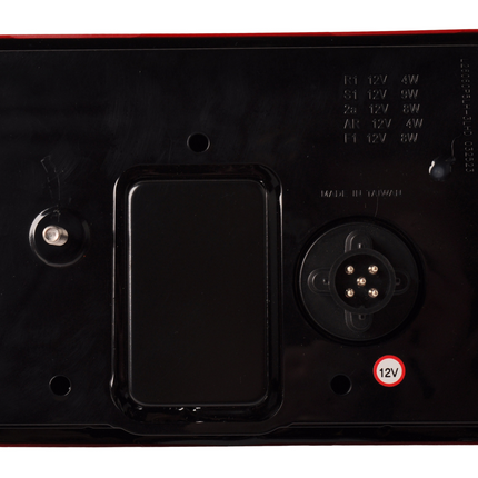Aspock Feu arrière de remorque - Lucidity LED - gauche - 236x140x52 mm - connecteur Aspöck - avec résistance intégrée