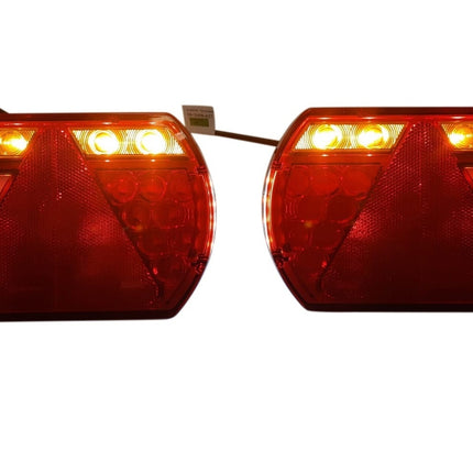 Aspock Feu arrière de remorque - Lucidity LED - gauche - 236x140x52 mm - connecteur Aspöck - avec résistance intégrée