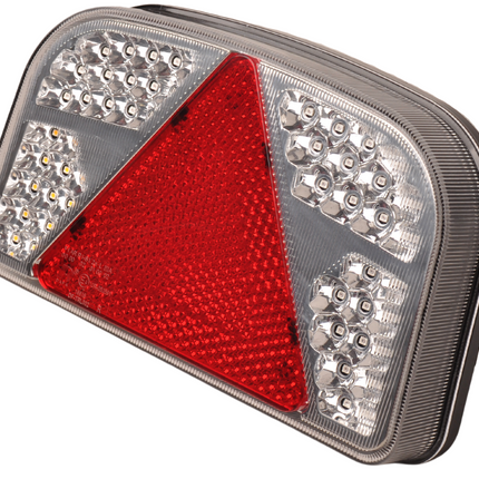 Aspock Feu arriére droit LED avec toutes les fonctions - 55 Leds - 244x149x48 mm