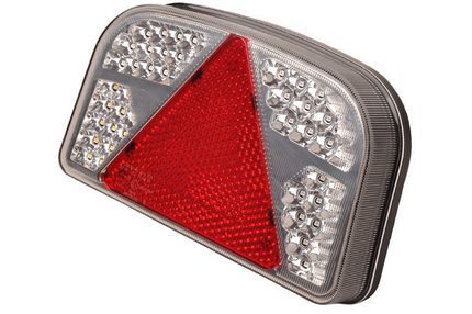 Aspock Feu arriére droit LED avec toutes les fonctions - 55 Leds - 244x149x48 mm