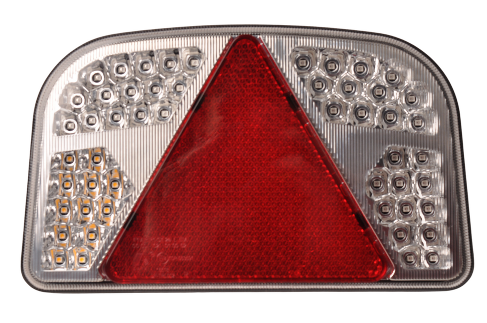 Aspock Feu arriére droit LED avec toutes les fonctions - 55 Leds - 244x149x48 mm