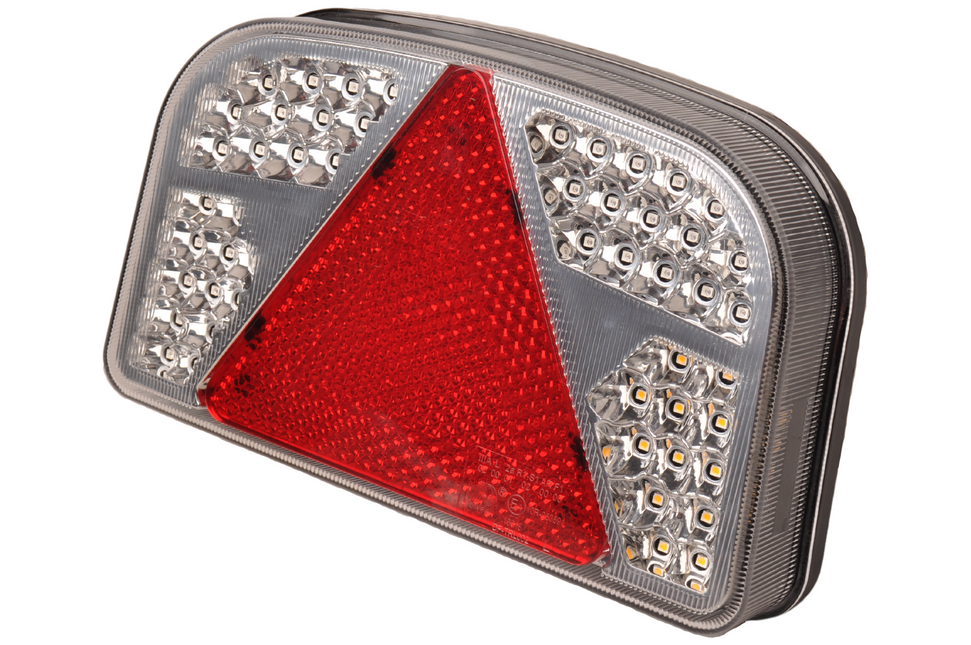 Aspock Feu arriére LED avec toutes les fonctions - 244x149x48 mm - gauche